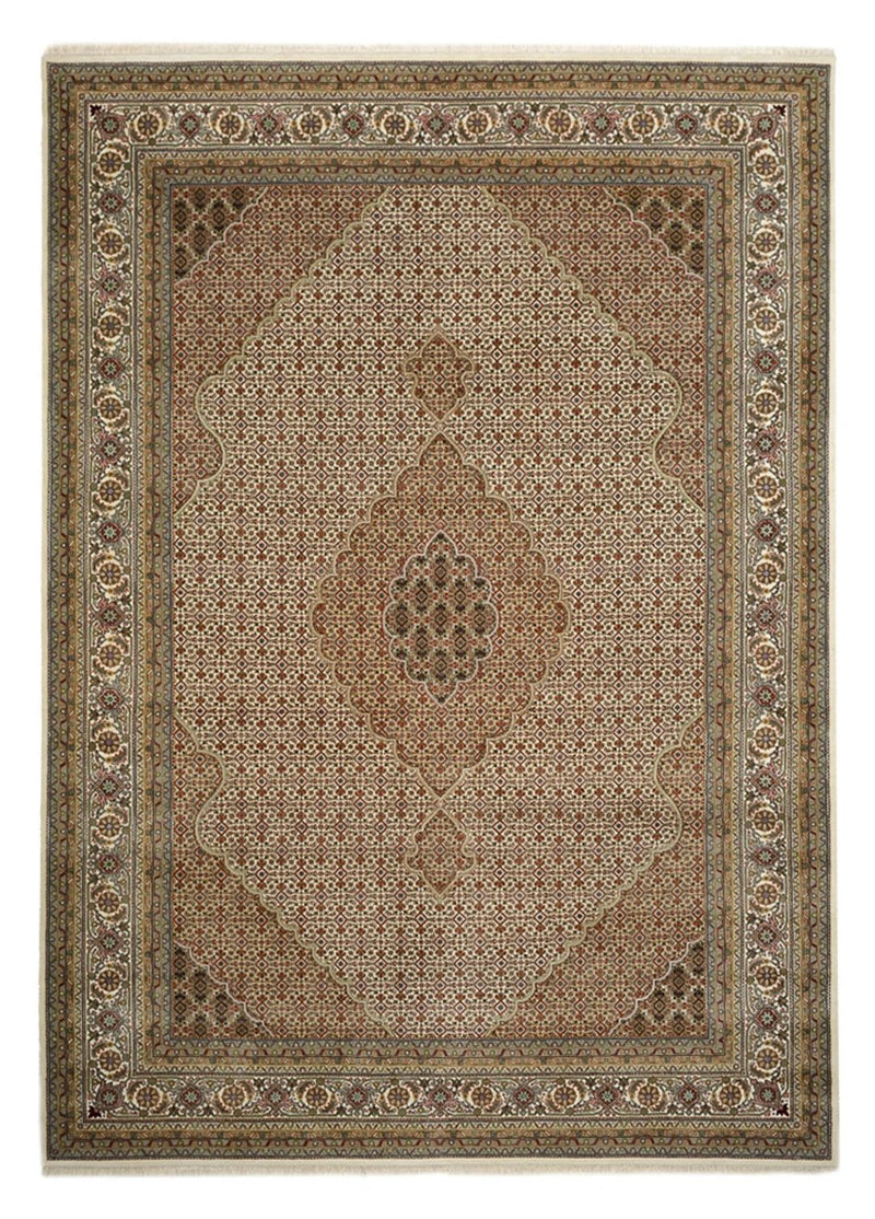 Orientaliska mattor - Tabriz - 352 x 250 cm - mörk beige