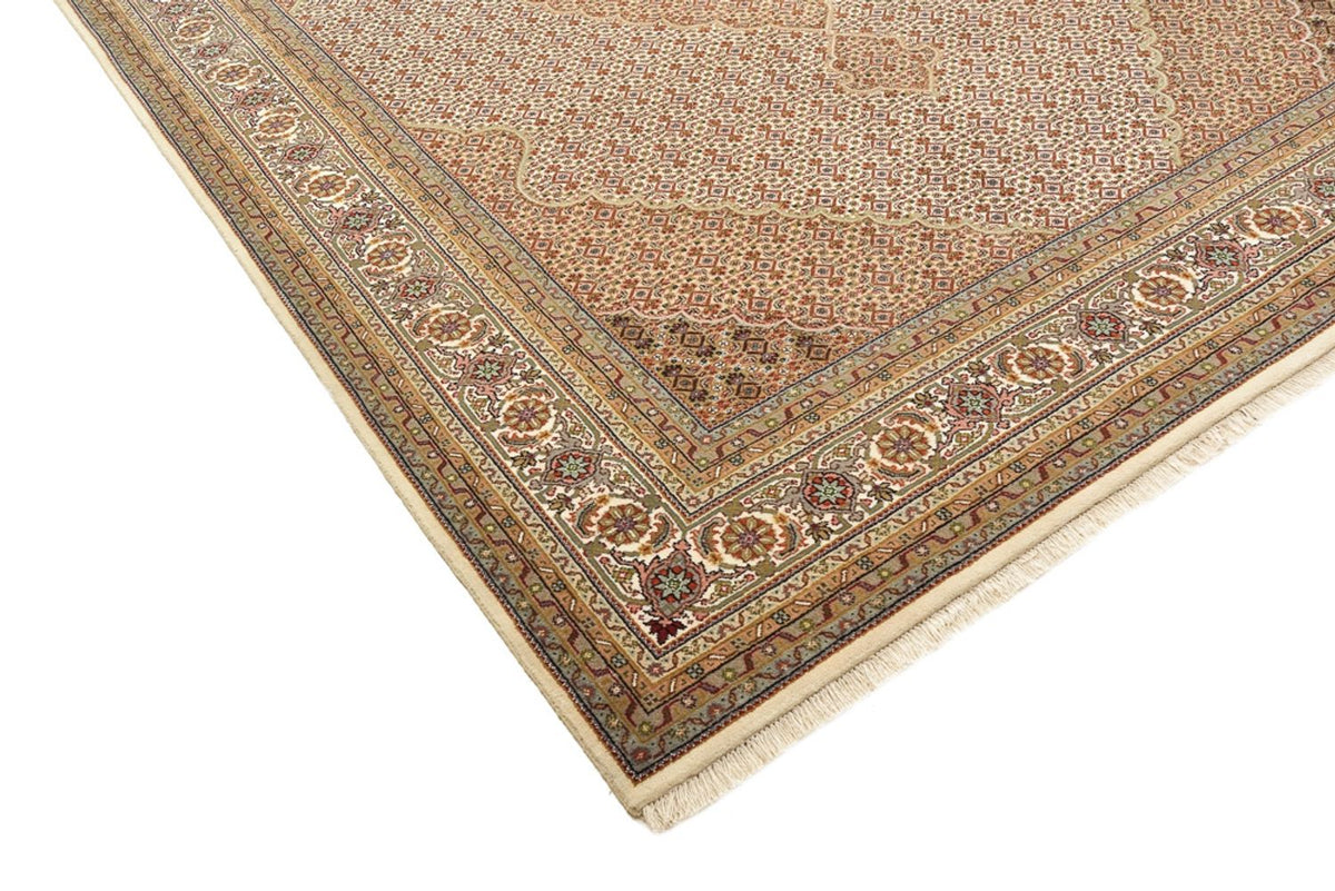 Orientaliska mattor - Tabriz - 352 x 250 cm - mörk beige