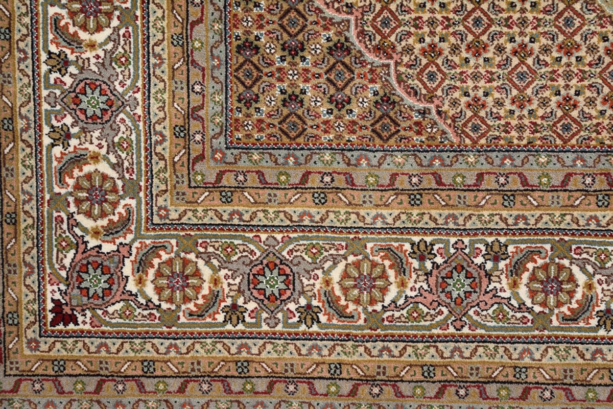 Orientaliska mattor - Tabriz - 352 x 250 cm - mörk beige