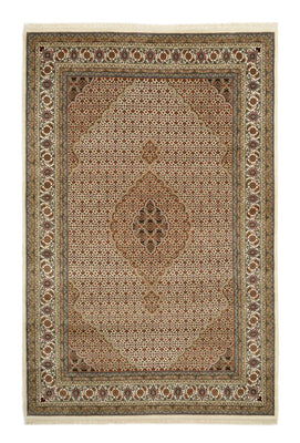 Orientaliska mattor - Tabriz - 300 x 197 cm - mörk beige