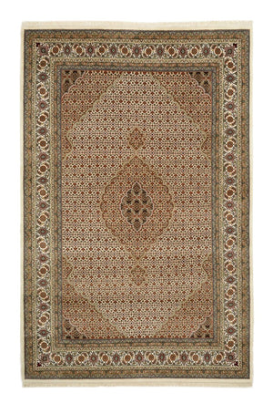 Orientaliska mattor - Tabriz - 300 x 197 cm - mörk beige