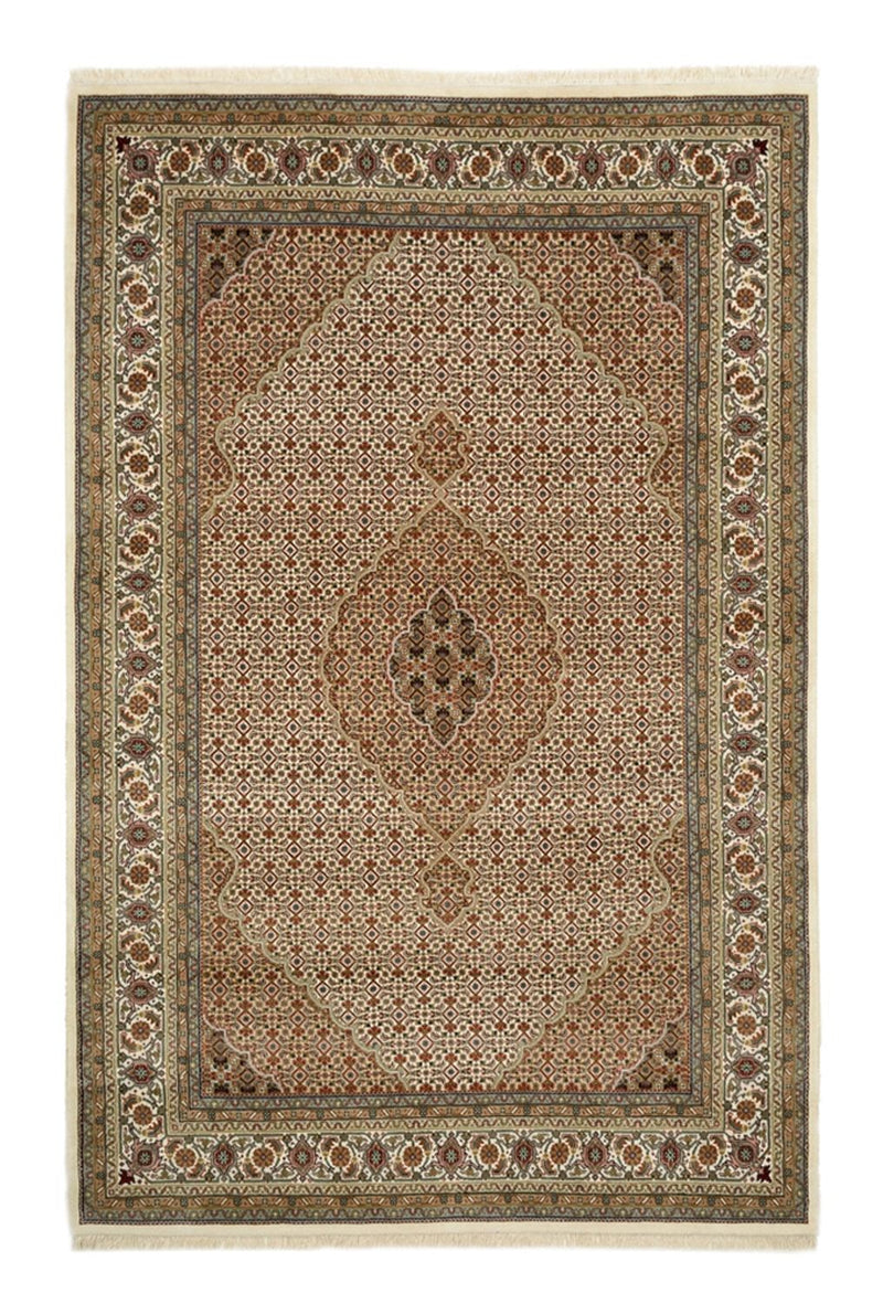 Orientaliska mattor - Tabriz - 300 x 197 cm - mörk beige