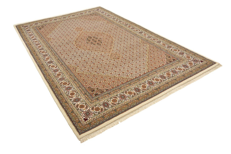 Orientaliska mattor - Tabriz - 300 x 197 cm - mörk beige