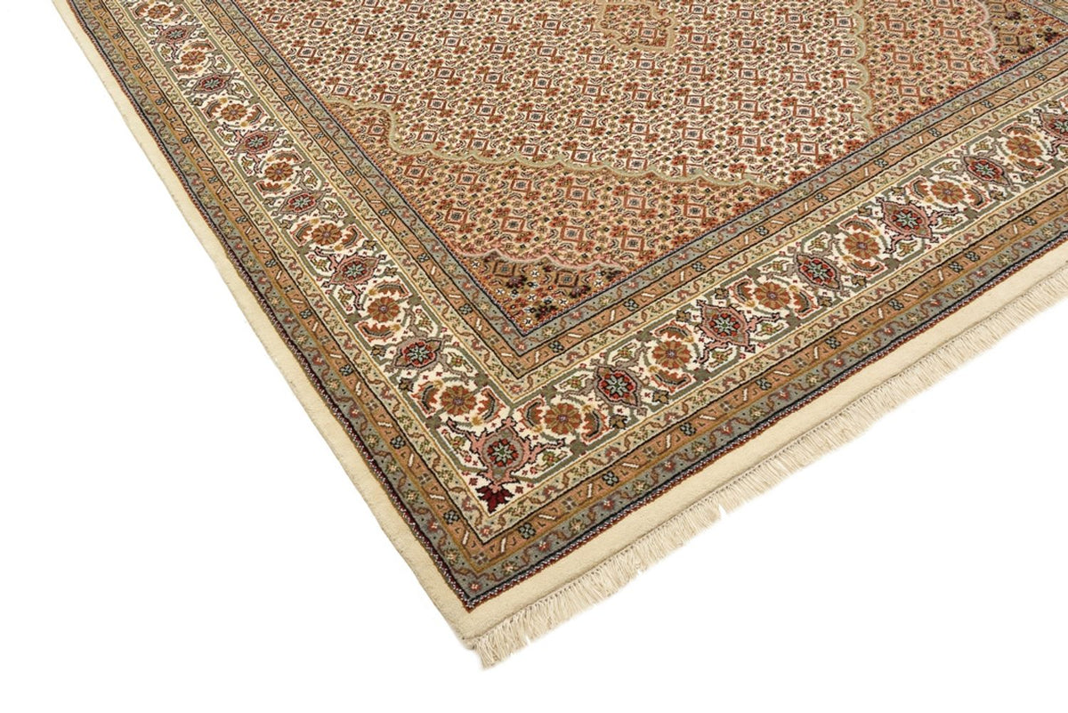 Orientaliska mattor - Tabriz - 300 x 197 cm - mörk beige