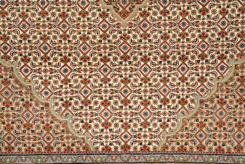 Orientaliska mattor - Tabriz - 300 x 197 cm - mörk beige