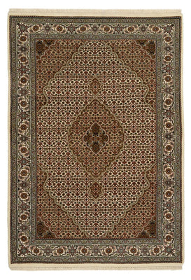 Orientaliska mattor - Tabriz - 177 x 125 cm - mörk beige