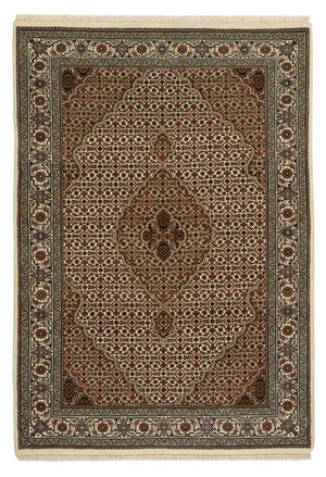 Orientaliska mattor - Tabriz - 177 x 125 cm - mörk beige