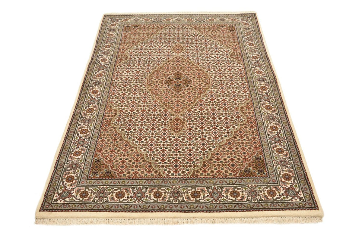 Orientaliska mattor - Tabriz - 177 x 125 cm - mörk beige