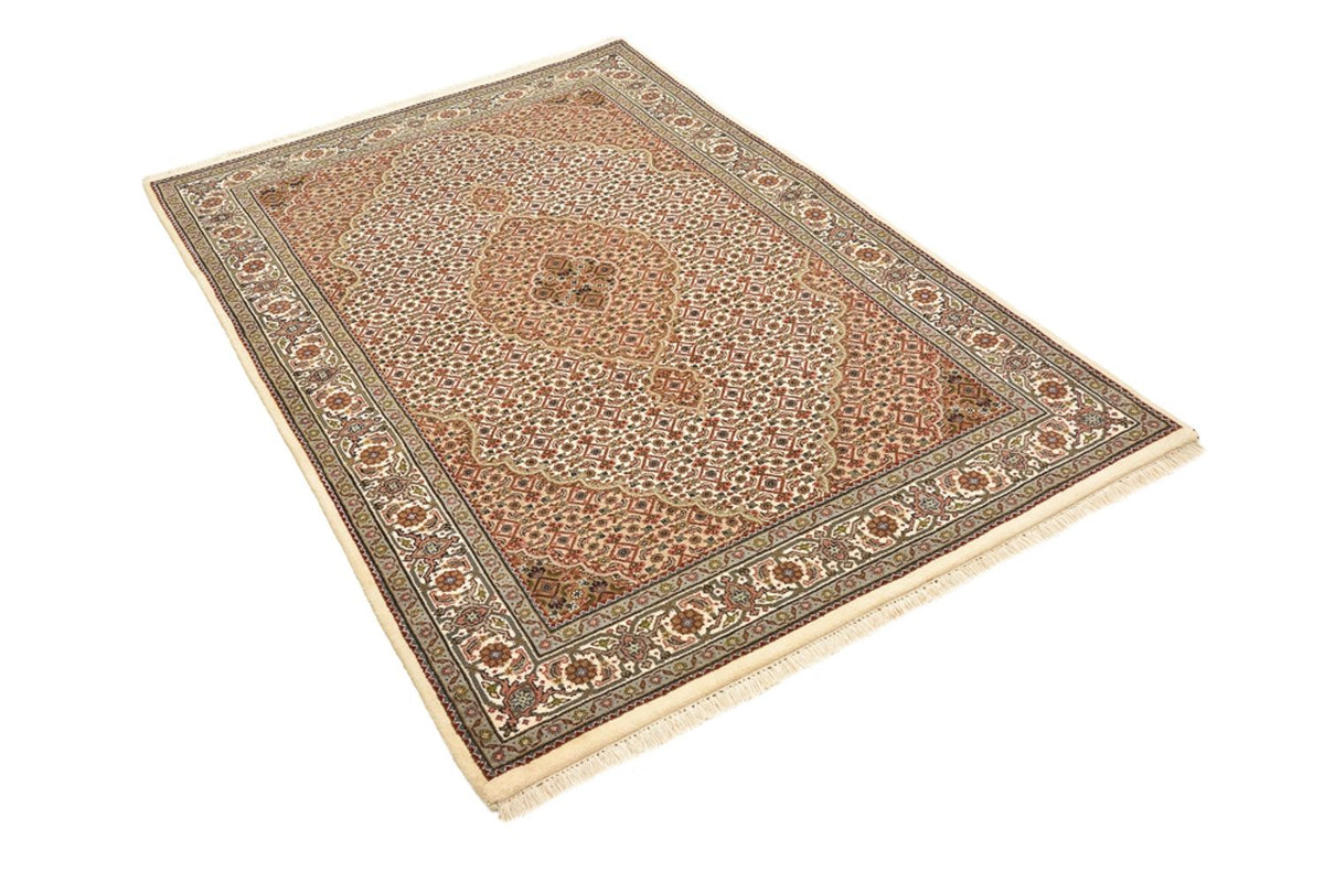 Orientaliska mattor - Tabriz - 177 x 125 cm - mörk beige
