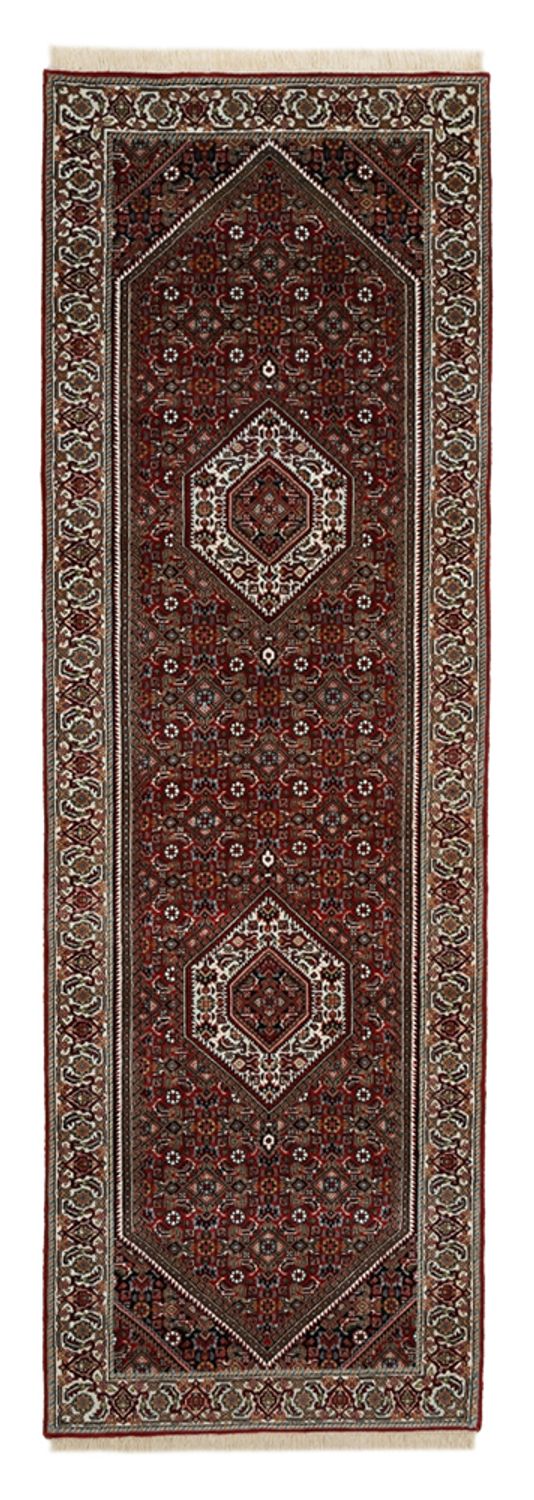 Runner Persisk matta - Bijar - 245 x 79 cm - bordeaux röd