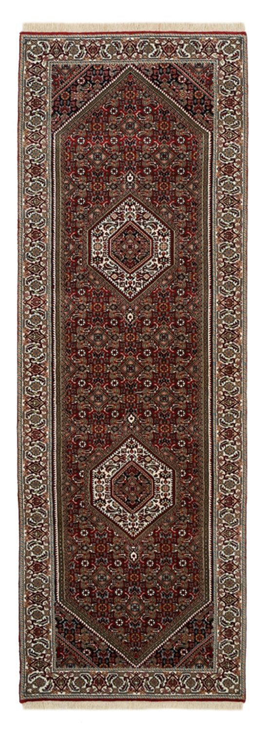 Runner Persisk matta - Bijar - 246 x 79 cm - bordeaux röd