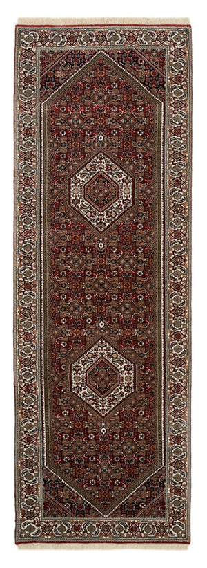 Runner Persisk matta - Bijar - 246 x 79 cm - bordeaux röd