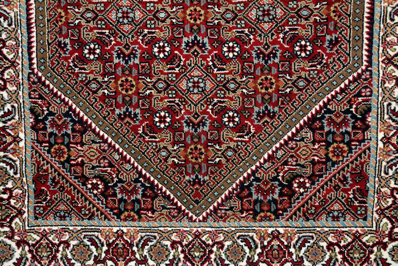 Runner Persisk matta - Bijar - 246 x 79 cm - bordeaux röd