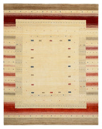 Gabbeh-mattan - Loribaft Indus - 248 x 195 cm - ljusbeige