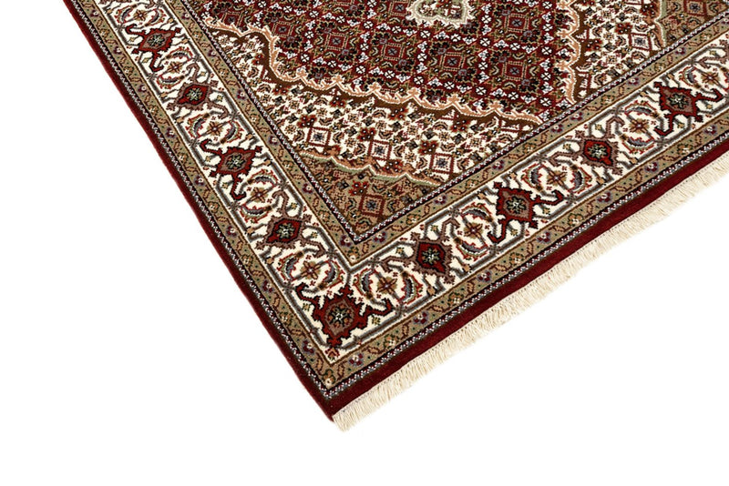 Runner Orientaliska mattor - Tabriz - 362 x 122 cm - ljusbeige