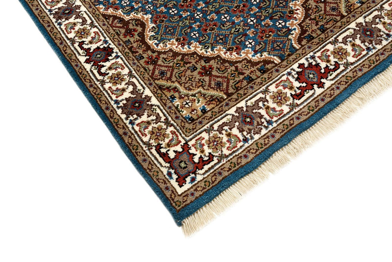 Runner Orientaliska mattor - Tabriz - 615 x 79 cm - mörkblå