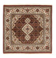 Indo Tabriz Mattan 93x89cm - Oriental Carpet