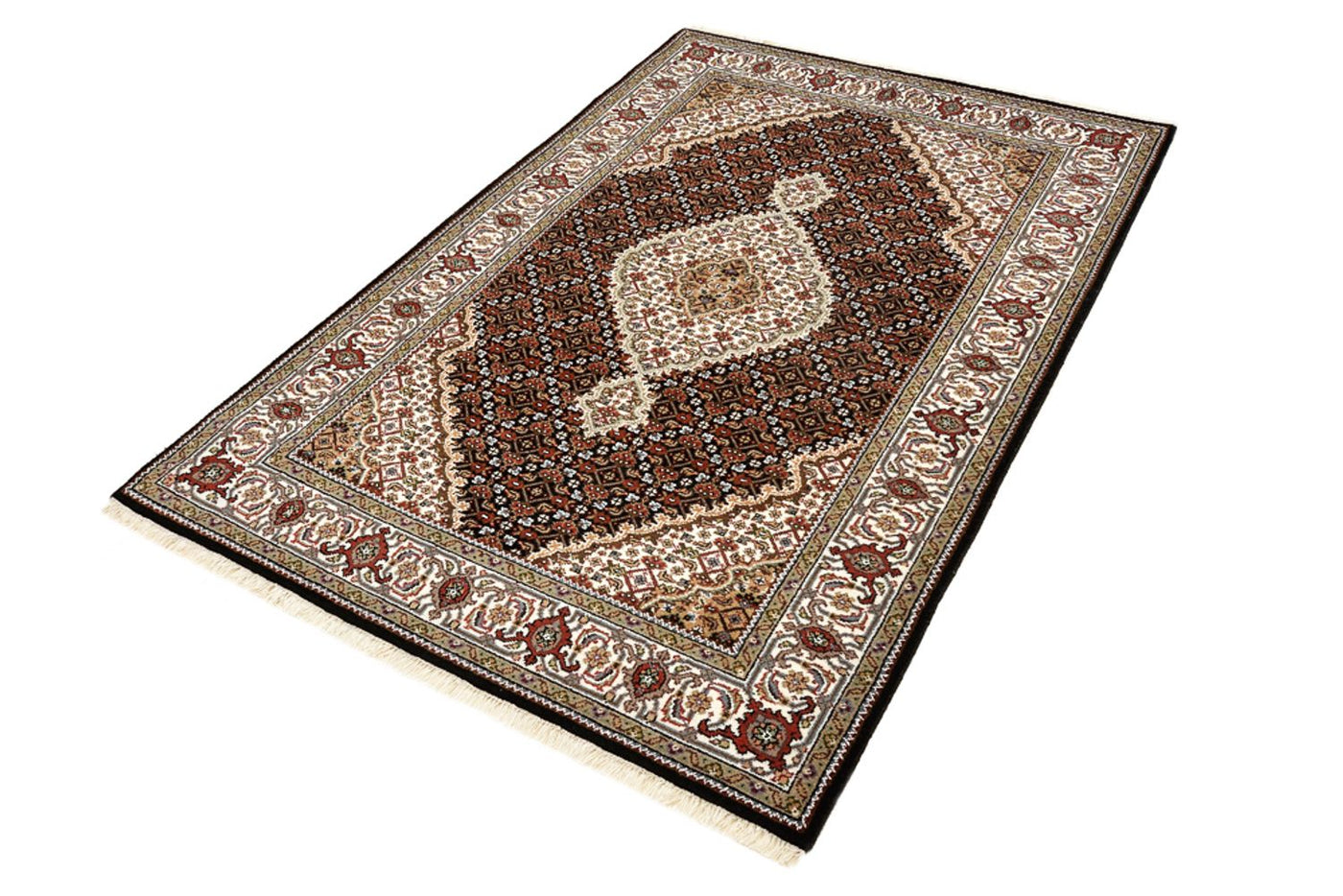Indo Tabriz Mattan 183x121cm - Oriental Carpet