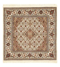 Orientaliska mattor - Tabriz - 92 x 89 cm - grädde