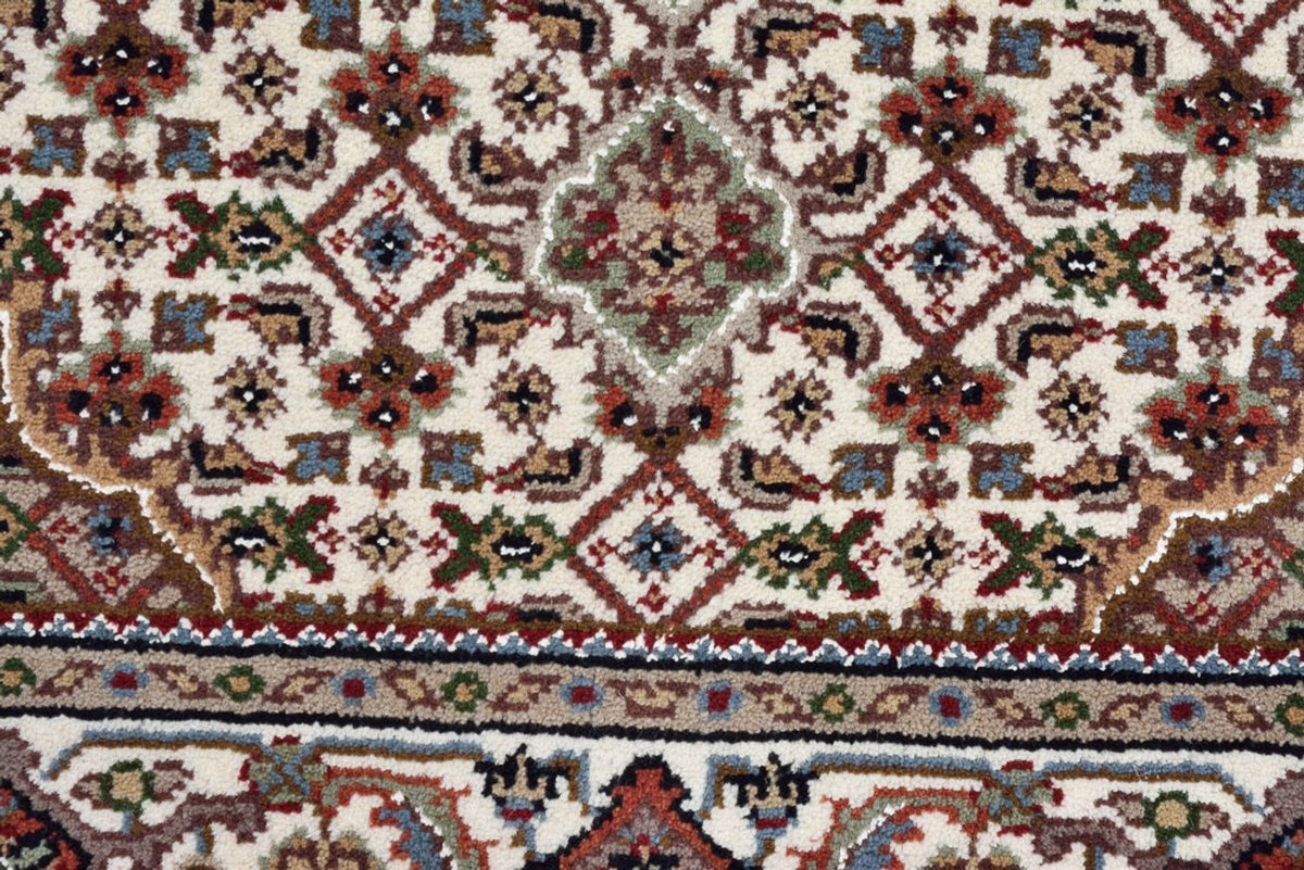 Orientaliska mattor - Tabriz - 92 x 89 cm - grädde
