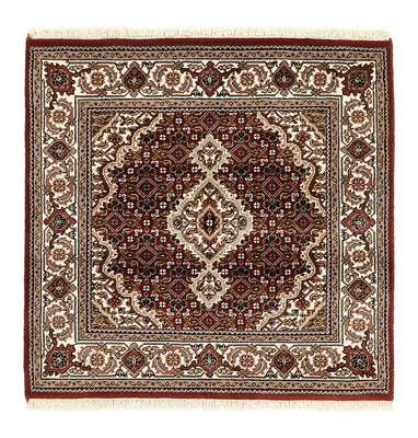Orientaliska mattor - Tabriz - 94 x 89 cm - grädde