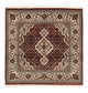 Indo Tabriz Mattan 94x89cm - Oriental Carpet