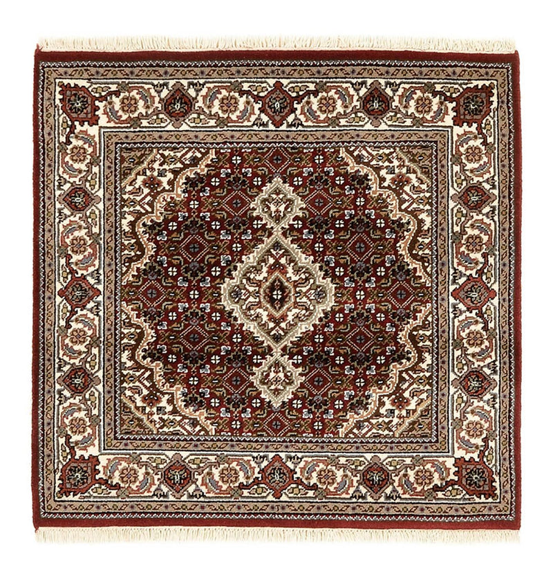 Orientaliska mattor - Tabriz - 94 x 89 cm - grädde