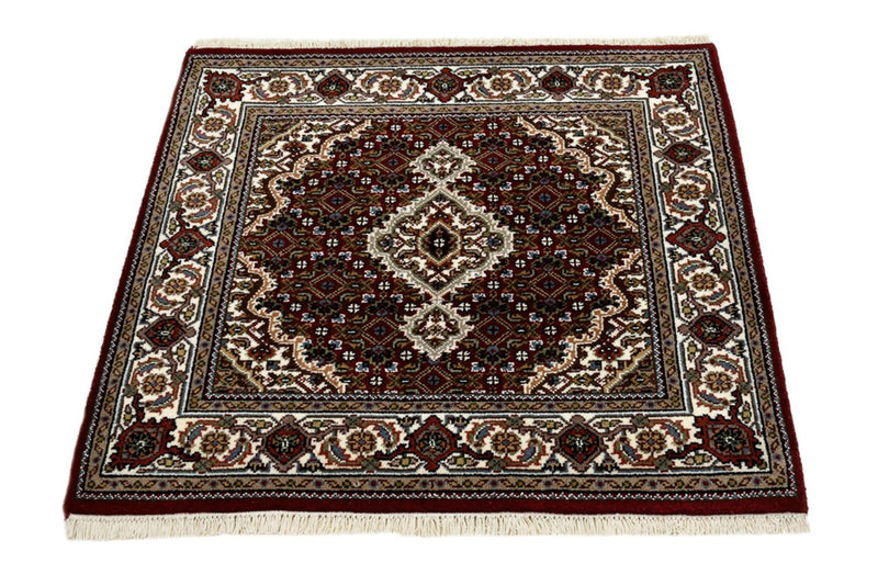 Orientaliska mattor - Tabriz - 94 x 89 cm - grädde