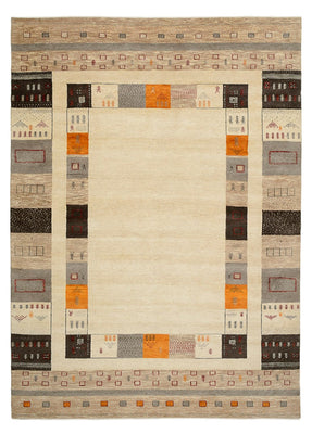 Gabbeh-mattan - Loribaft Indus - 281 x 203 cm - ljusbeige