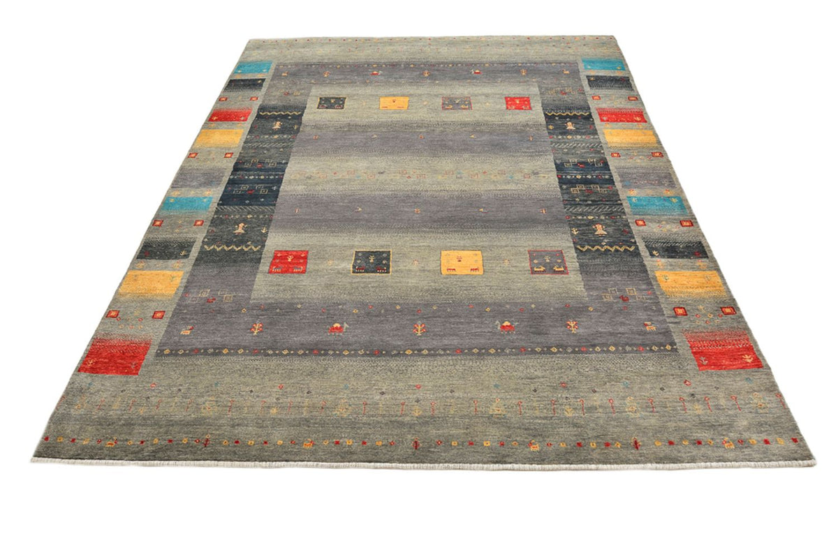 Gabbeh-mattan - Loribaft Indus - 241 x 175 cm - sand