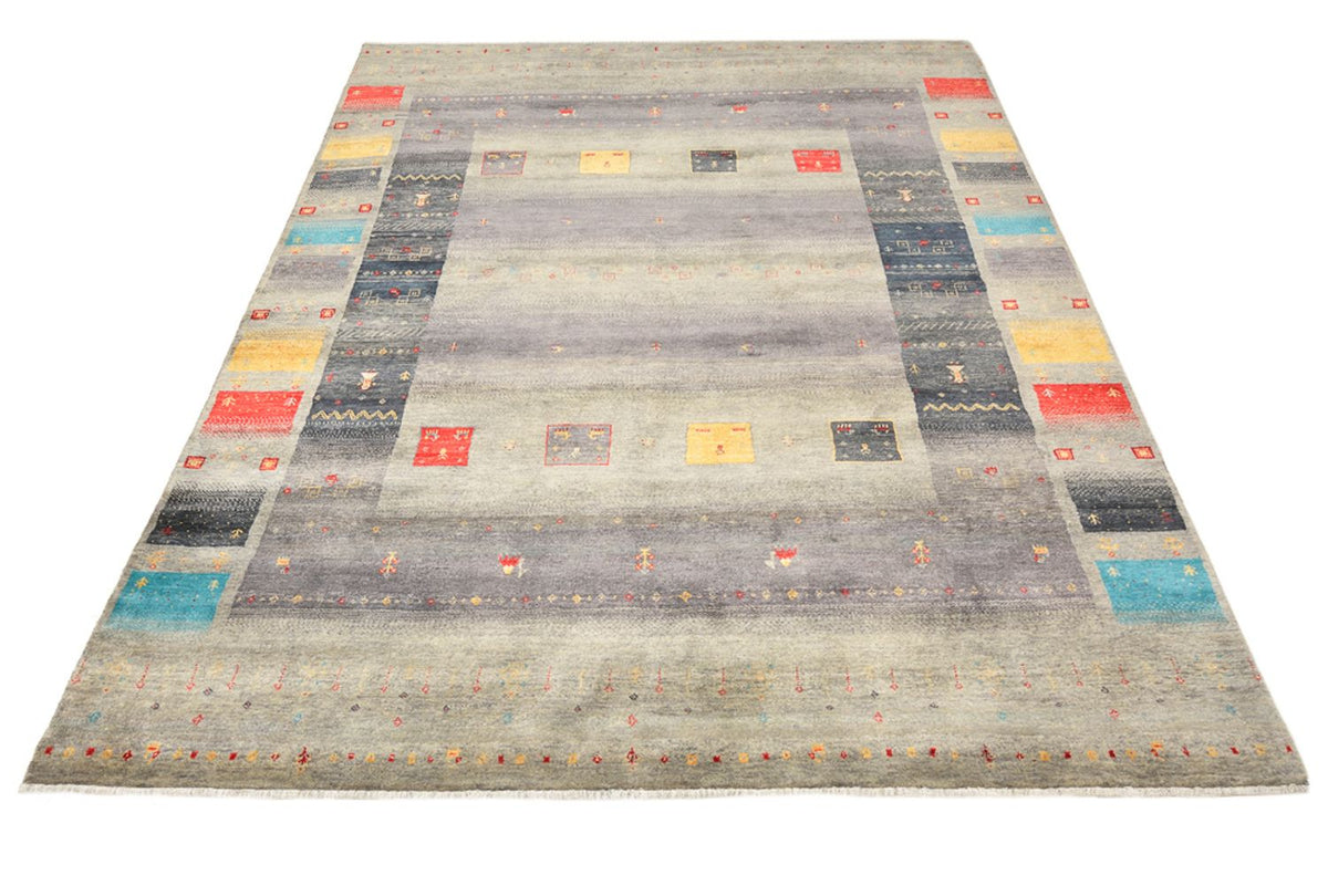 Gabbeh-mattan - Loribaft Indus - 241 x 175 cm - sand