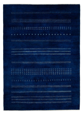 Gabbeh-mattan - Loribaft Indus - 237 x 172 cm - mörkblå