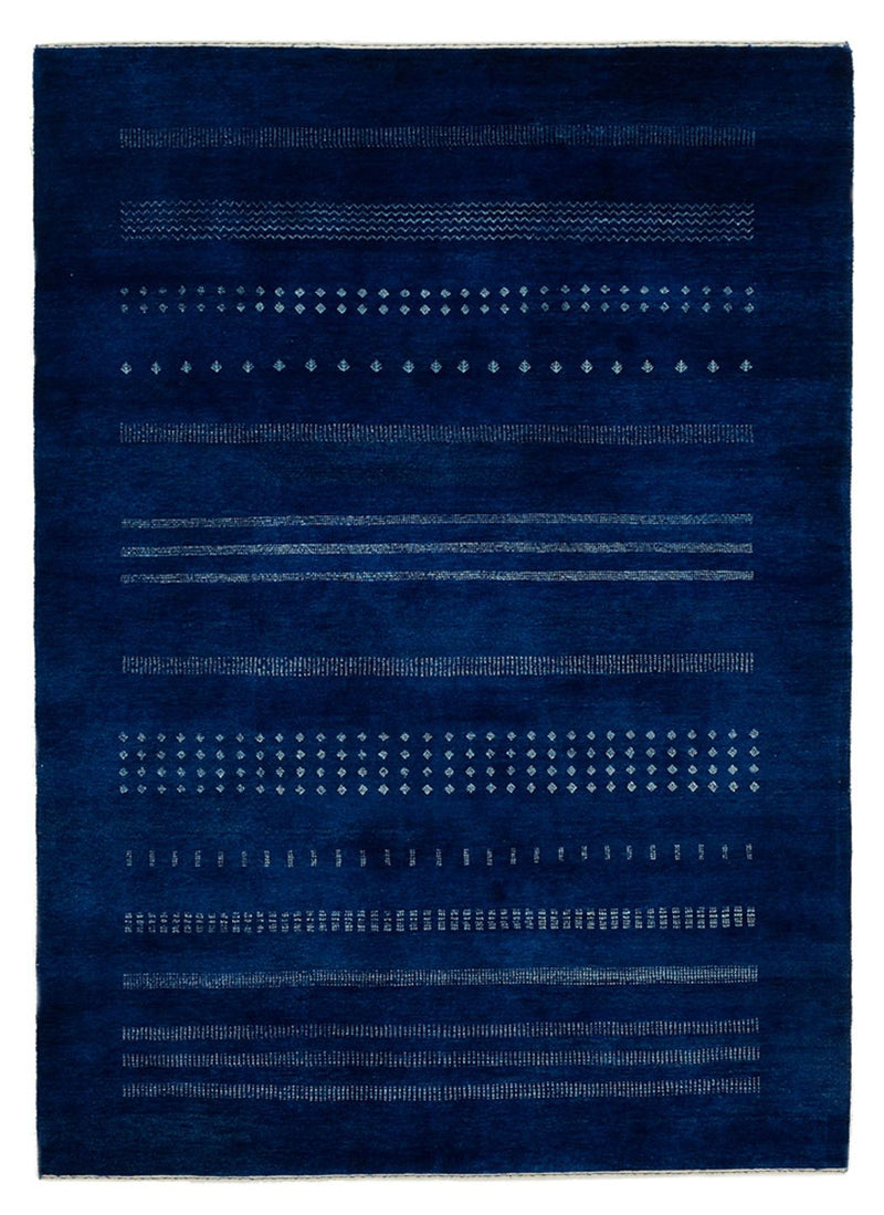 Gabbeh-mattan - Loribaft Indus - 237 x 172 cm - mörkblå