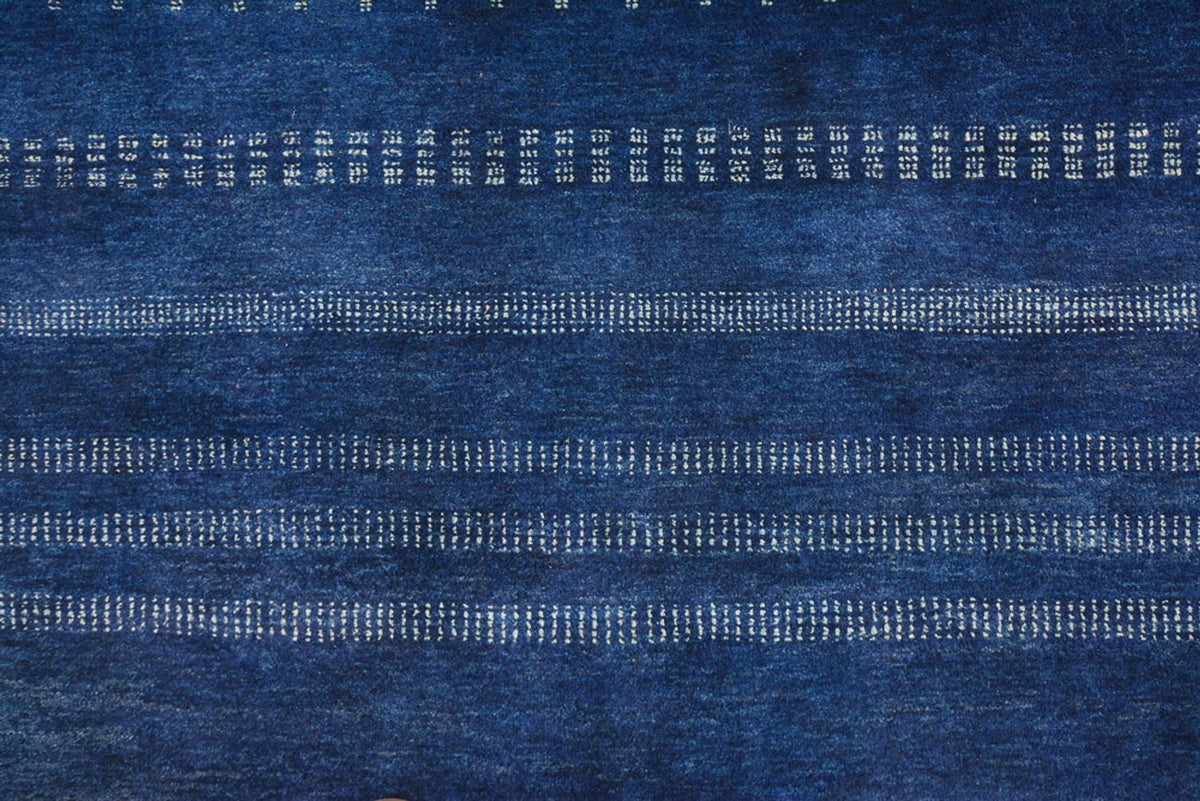 Gabbeh-mattan - Loribaft Indus - 237 x 172 cm - mörkblå