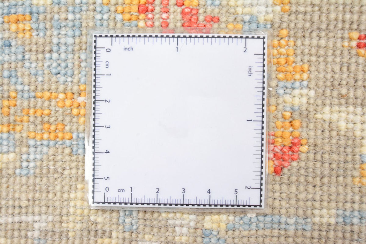 Designermatta runt  - 204 x 202 cm - sand