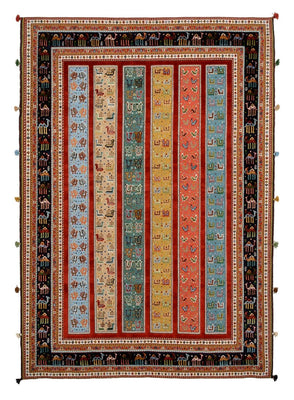 Oriental Carpet - 245 x 176 cm - flerfärgad