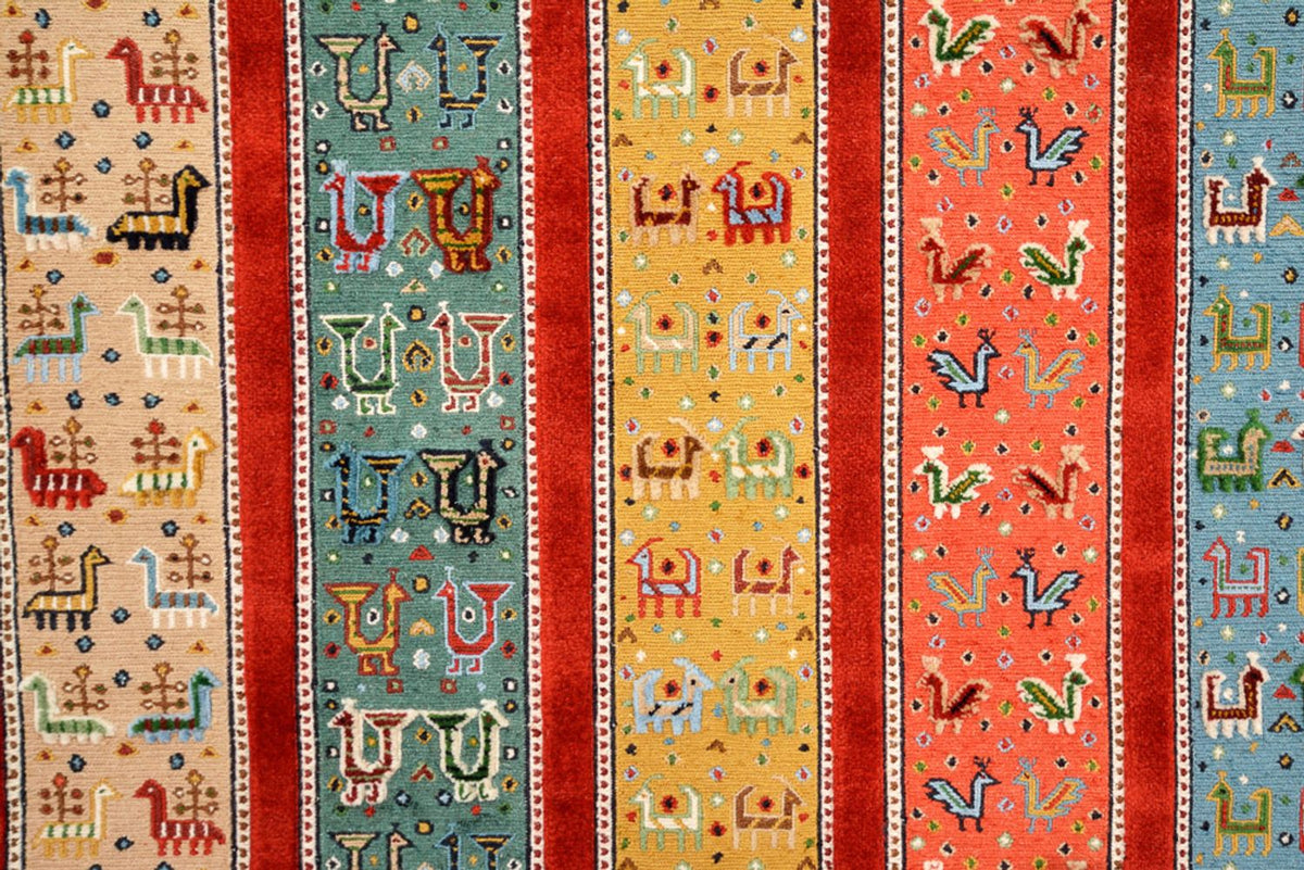 Oriental Carpet - 245 x 176 cm - flerfärgad