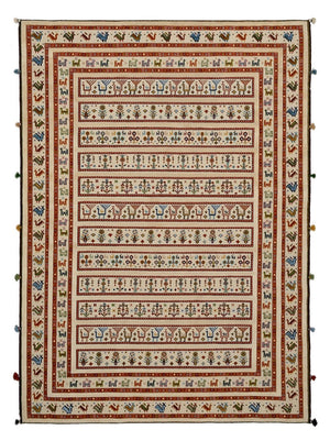 Oriental Carpet - 245 x 177 cm - ljusbeige