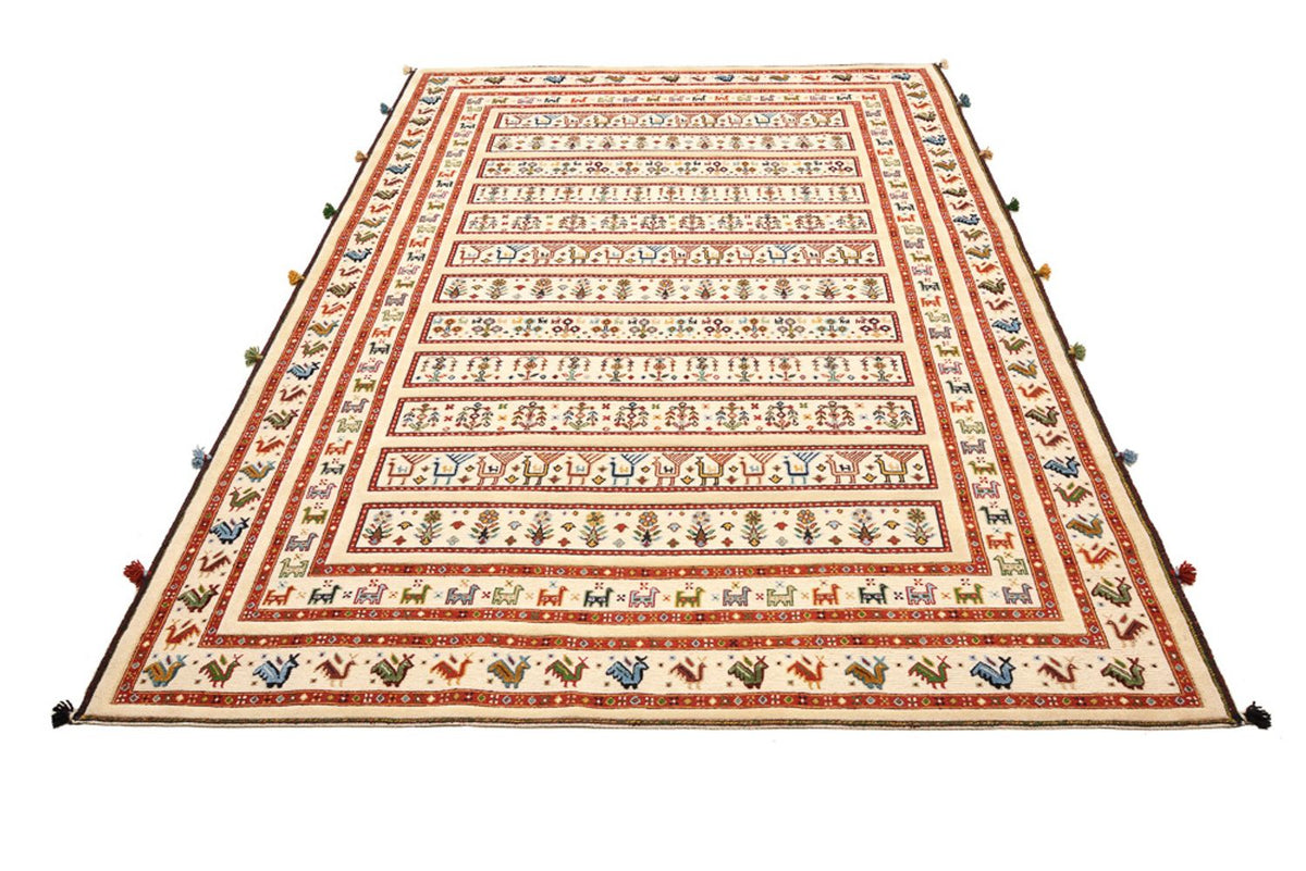 Oriental Carpet - 245 x 177 cm - ljusbeige