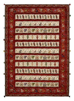 Oriental Carpet - 245 x 175 cm - ljusbeige