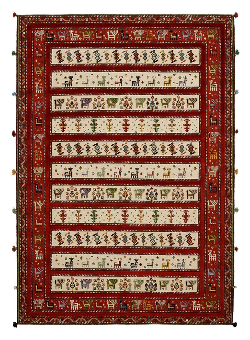 Oriental Carpet - 245 x 175 cm - ljusbeige