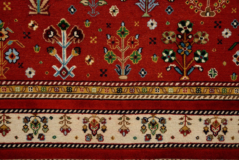 Oriental Carpet - 245 x 176 cm - röd