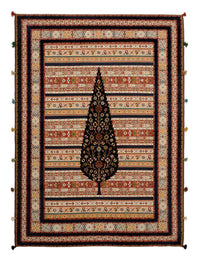 Oriental Carpet - 243 x 176 cm - ljusbeige