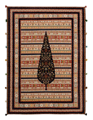 Oriental Carpet - 243 x 176 cm - ljusbeige