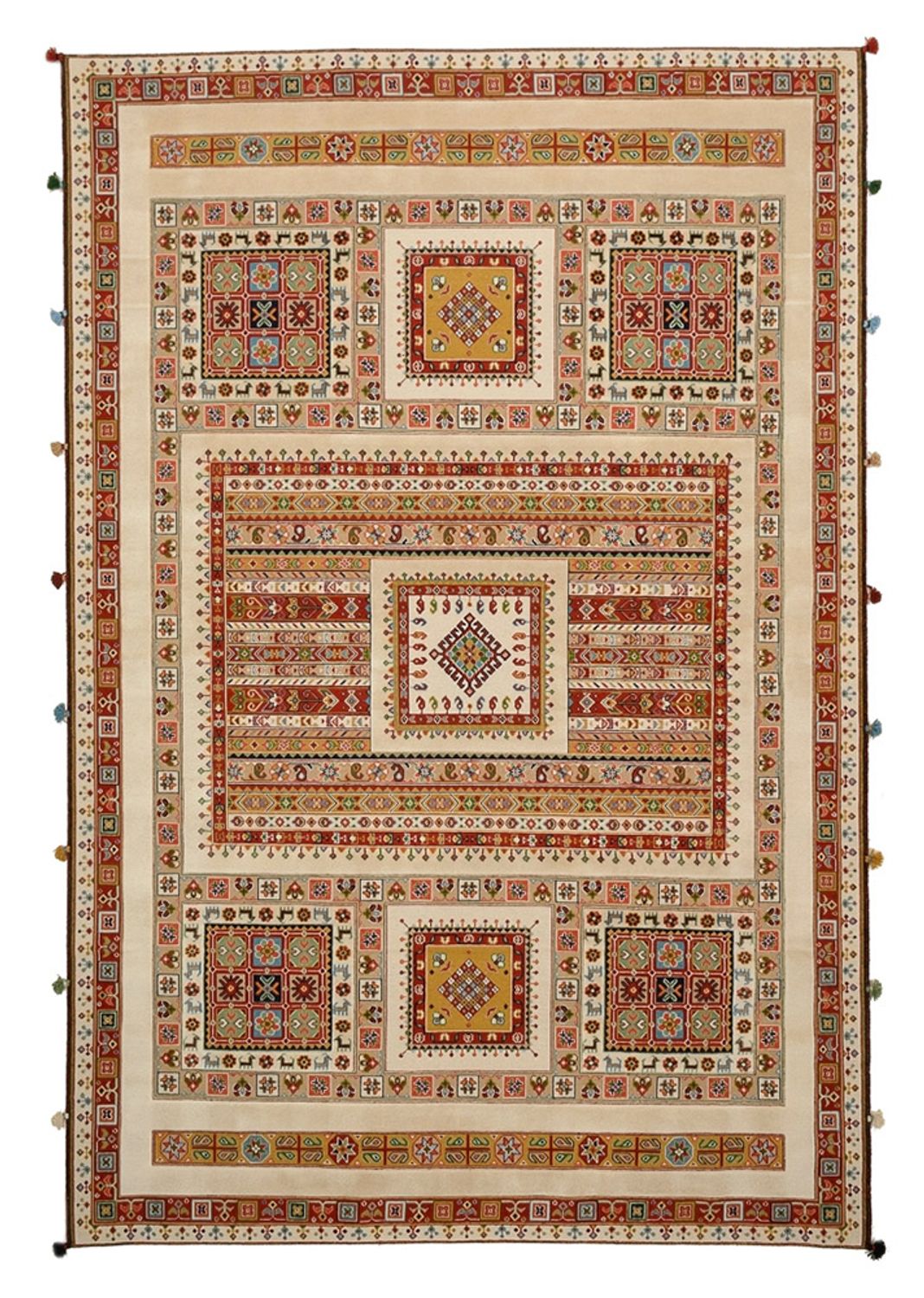 Oriental Carpet - 296 x 199 cm - ljusbeige