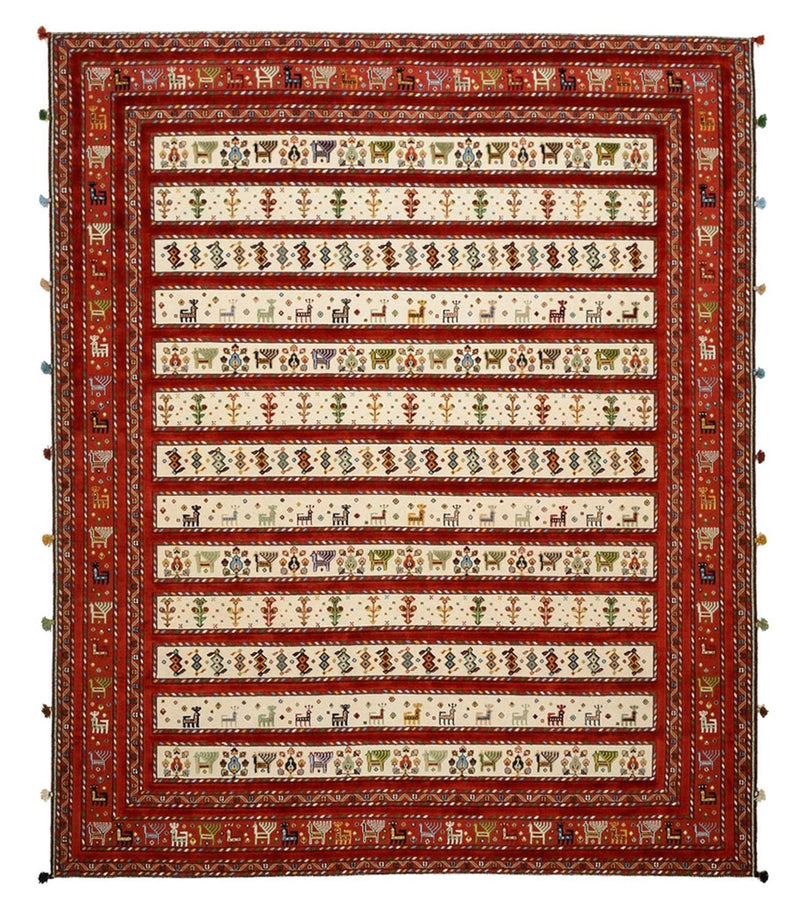Orientalisk matta 250x300cm - ljusbeige