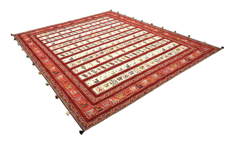 Orientalisk matta 250x300cm - ljusbeige