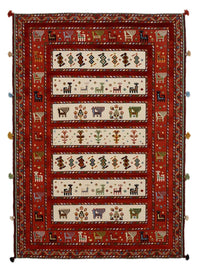 Oriental Carpet - 184 x 126 cm - ljusbeige