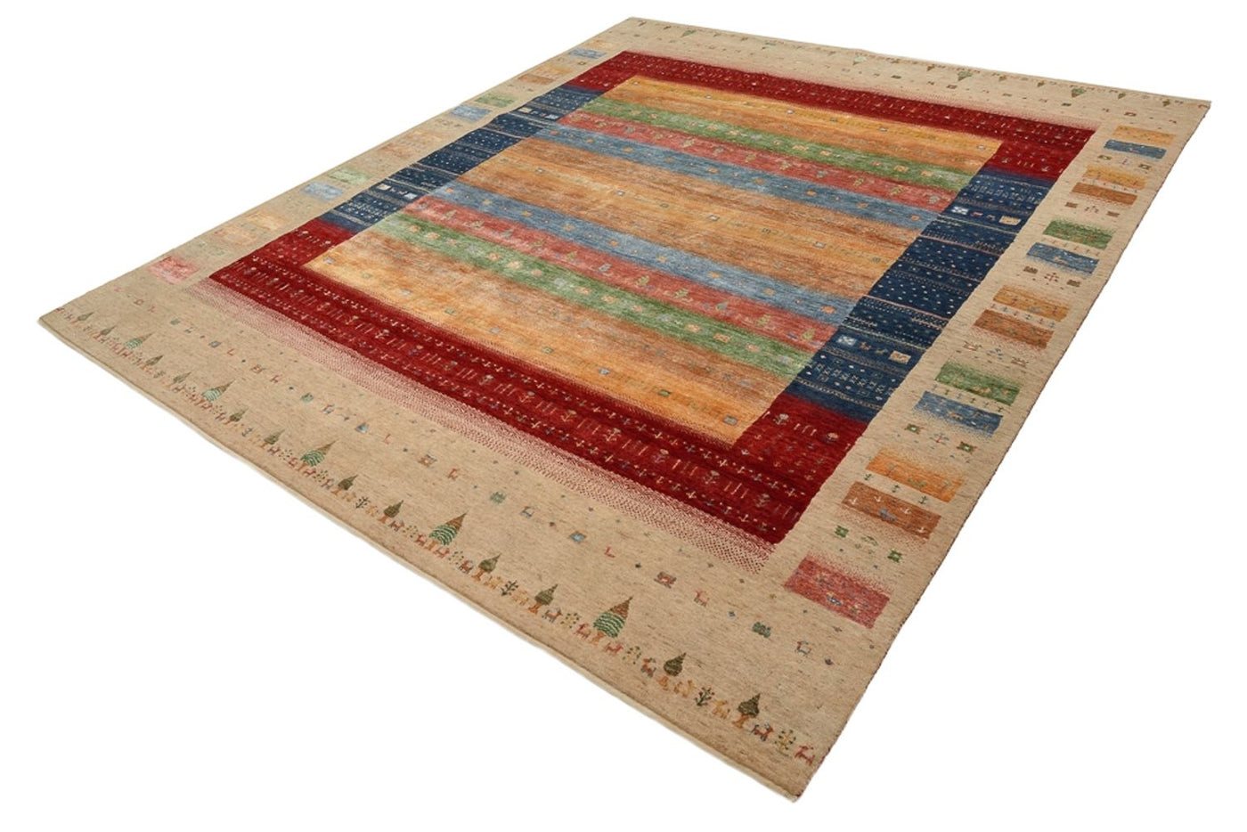 Indo Loribaft Mattan 343x241cm - Ullmatta