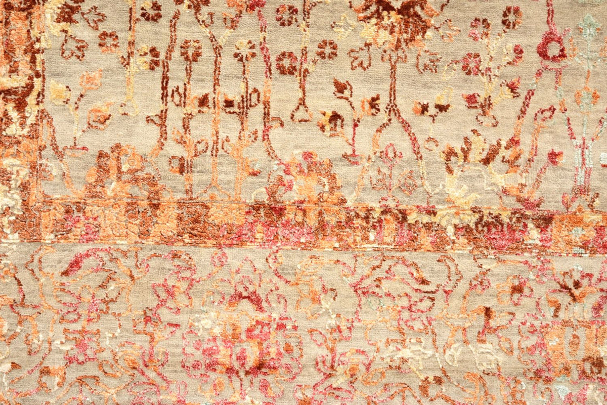 Designermatta - 344 x 243 cm - terrakotta